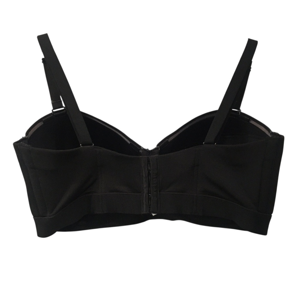 Cacique Black Full Coverage Padded Adjustable Intimate Bra 38F. - Picture 3 of 7